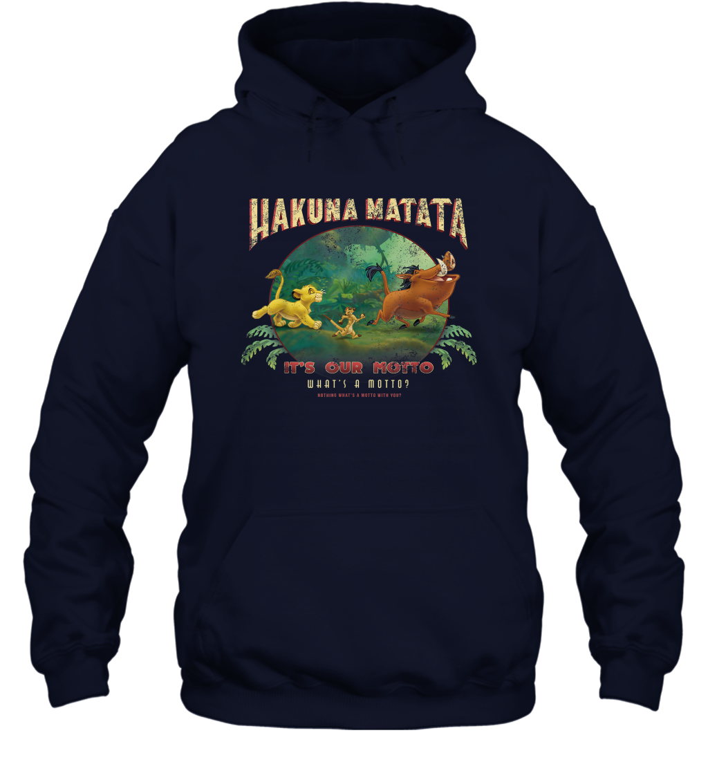 Disney Lion King Hakuna Matata Motto Simba Timon Pumbaa Unisex