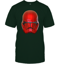 Load image into Gallery viewer, Star Wars Red Sith Trooper Helmet Head Shot Portrait Men Cotton T-Shirt