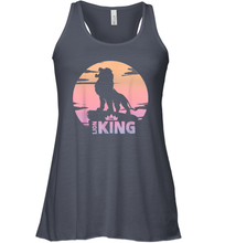 Load image into Gallery viewer, Disney The Lion King Live Action Sunset Pride Rock Poster Women Racerback Tank
