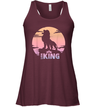 Load image into Gallery viewer, Disney The Lion King Live Action Sunset Pride Rock Poster Women Racerback Tank
