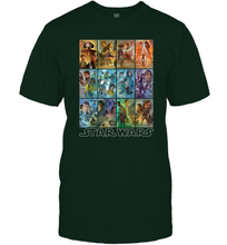 Load image into Gallery viewer, Star Wars Celebration Mural Art Panels Men Cotton T-Shirt