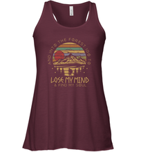 Load image into Gallery viewer, Into The Forest I Go To Lose My Mind Find My Soul Shirt Women Racerback Tank