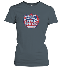 Load image into Gallery viewer, Star Wars X Wing Rebel Symbol Vintage Z1 Women Cotton T-Shirt