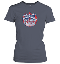 Load image into Gallery viewer, Star Wars X Wing Rebel Symbol Vintage Z1 Women Cotton T-Shirt