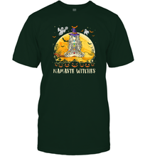 Load image into Gallery viewer, Womens Namaste Witches Love And Light Yoga Halloween Costume Gift Men Cotton T-Shirt