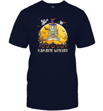Load image into Gallery viewer, Womens Namaste Witches Love And Light Yoga Halloween Costume Gift Men Cotton T-Shirt