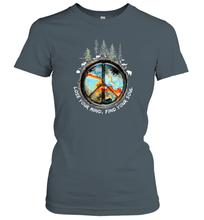 Load image into Gallery viewer, Lose Your Mind Find Your Soul Hippie Earth Forest Women Cotton T-Shirt