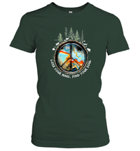 Load image into Gallery viewer, Lose Your Mind Find Your Soul Hippie Earth Forest Women Cotton T-Shirt