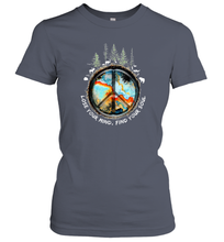 Load image into Gallery viewer, Lose Your Mind Find Your Soul Hippie Earth Forest Women Cotton T-Shirt