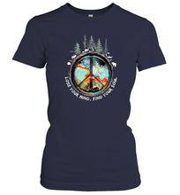 Load image into Gallery viewer, Lose Your Mind Find Your Soul Hippie Earth Forest Women Cotton T-Shirt