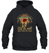 Load image into Gallery viewer, And Into The Forest I Go To Lose My Mind Unisex Hooded Sweatshirt