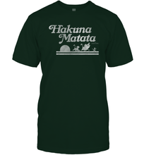Load image into Gallery viewer, Disney Lion King Hakuna Matata Silhouette Men Cotton T-Shirt