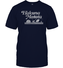 Load image into Gallery viewer, Disney Lion King Hakuna Matata Silhouette Men Cotton T-Shirt