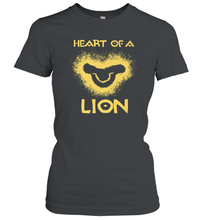 Load image into Gallery viewer, Disney The Lion King Simba Heart Of A Lion Women Cotton T-Shirt