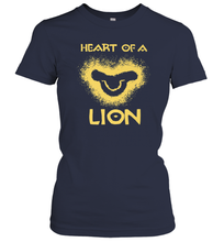 Load image into Gallery viewer, Disney The Lion King Simba Heart Of A Lion Women Cotton T-Shirt