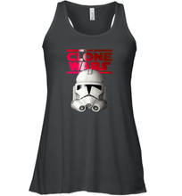 Load image into Gallery viewer, Star Wars The Clone Wars Trooper Helmet Women Racerback Tank