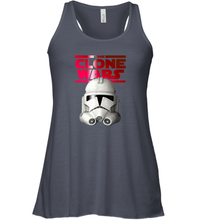 Load image into Gallery viewer, Star Wars The Clone Wars Trooper Helmet Women Racerback Tank