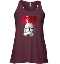 Load image into Gallery viewer, Star Wars The Clone Wars Trooper Helmet Women Racerback Tank