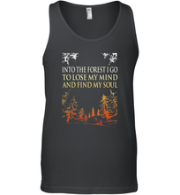 Load image into Gallery viewer, Into The Forest I Go Forest Gift Men Cotton Tank Top