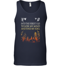 Load image into Gallery viewer, Into The Forest I Go Forest Gift Men Cotton Tank Top