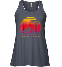 Load image into Gallery viewer, Disney Lion King Vintage Sunset Women Racerback Tank