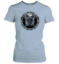 Load image into Gallery viewer, Into The Ocean I Go To Lose My Mind and Find My Soul Women Cotton T-Shirt