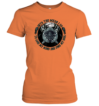 Load image into Gallery viewer, Into The Ocean I Go To Lose My Mind and Find My Soul Women Cotton T-Shirt
