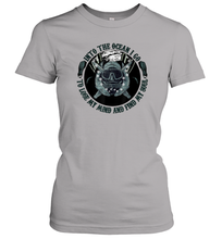 Load image into Gallery viewer, Into The Ocean I Go To Lose My Mind and Find My Soul Women Cotton T-Shirt