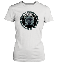 Load image into Gallery viewer, Into The Ocean I Go To Lose My Mind and Find My Soul Women Cotton T-Shirt
