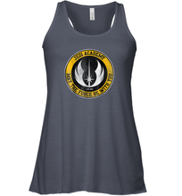 Load image into Gallery viewer, Star Wars Jedi Academy Gold Emblem Graphic Women Racerback Tank