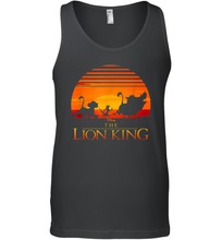 Load image into Gallery viewer, Disney Lion King Classic Sunset Squad Men Cotton Tank Top