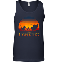 Load image into Gallery viewer, Disney Lion King Classic Sunset Squad Men Cotton Tank Top