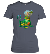 Load image into Gallery viewer, Disney Lion King Simba Silhouette Women Cotton T-Shirt