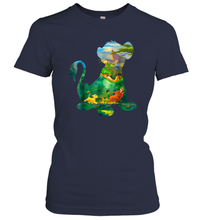 Load image into Gallery viewer, Disney Lion King Simba Silhouette Women Cotton T-Shirt