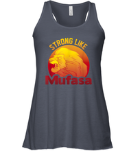 Load image into Gallery viewer, Disney Lion King Strong Like Mufasa Women Racerback Tank