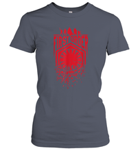 Load image into Gallery viewer, Star Wars Last Jedi First Order Red Fracture Women Cotton T-Shirt