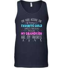 Load image into Gallery viewer, My Grandkids Are My Favorite Shirt  Funny Grandma Gift Men Cotton Tank Top