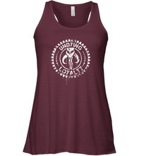 Load image into Gallery viewer, Star Wars Undying Loyalty Mandalorian Graphic Women Racerback Tank