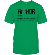 Load image into Gallery viewer, I Have Two Titles Dad And Papa And I Rock Them Both Vintage Men Cotton T-Shirt