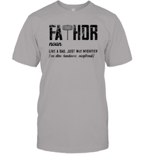 Load image into Gallery viewer, I Have Two Titles Dad And Papa And I Rock Them Both Vintage Men Cotton T-Shirt