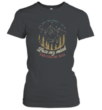 Load image into Gallery viewer, And into the forest I go to lose my mind and find my soul Tees Graphic Women Cotton T-Shirt