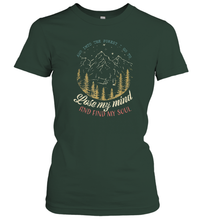 Load image into Gallery viewer, And into the forest I go to lose my mind and find my soul Tees Graphic Women Cotton T-Shirt