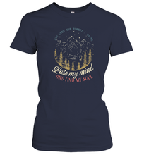 Load image into Gallery viewer, And into the forest I go to lose my mind and find my soul Tees Graphic Women Cotton T-Shirt