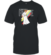 Load image into Gallery viewer, Star Wars Princess Leia Don't Make Me Use The Force Men Cotton T-Shirt