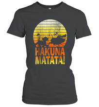 Load image into Gallery viewer, Disney Lion King Hakuna Matata Profile Graphic Women Cotton T-Shirt
