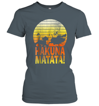 Load image into Gallery viewer, Disney Lion King Hakuna Matata Profile Graphic Women Cotton T-Shirt