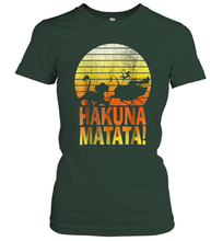 Load image into Gallery viewer, Disney Lion King Hakuna Matata Profile Graphic Women Cotton T-Shirt