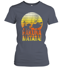 Load image into Gallery viewer, Disney Lion King Hakuna Matata Profile Graphic Women Cotton T-Shirt