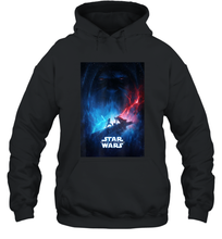 Load image into Gallery viewer, Star Wars The Rise of Skywalker Poster Unisex Hooded Sweatshirt