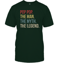 Load image into Gallery viewer, Pop Pop The Man The Myth The Legend Men Cotton T-Shirt